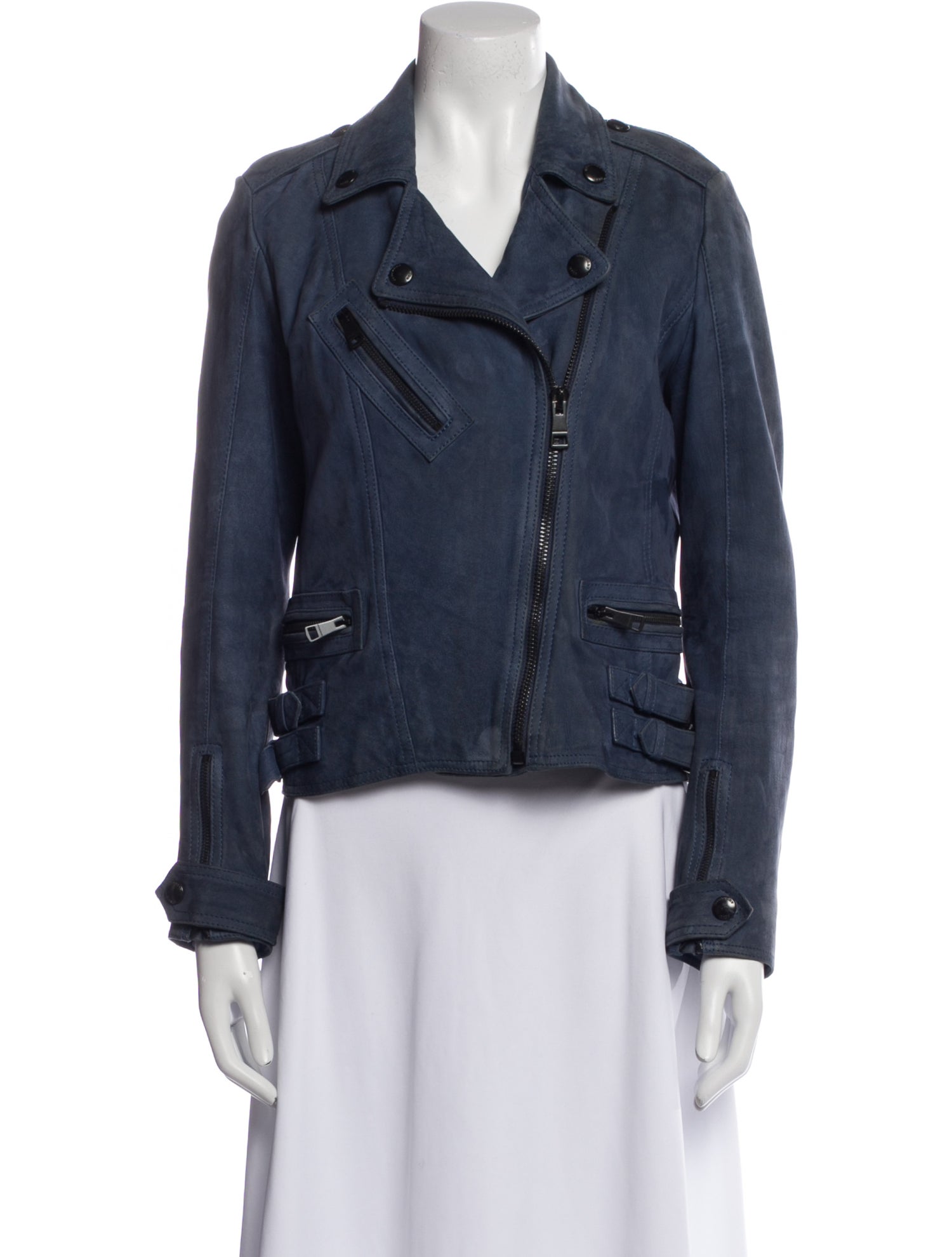 Burberry Brit Suede Denim Jacket