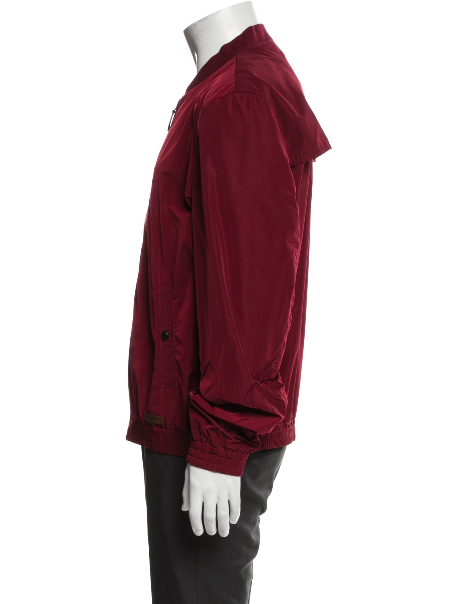 Burberry Brit Abstract Check Bomber Jacket