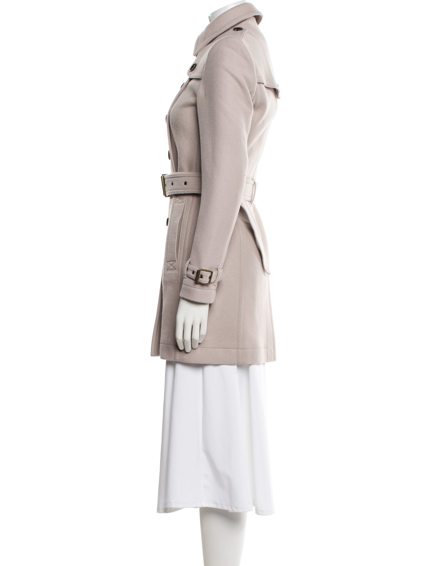 Burberry Brit Wool Peacoat