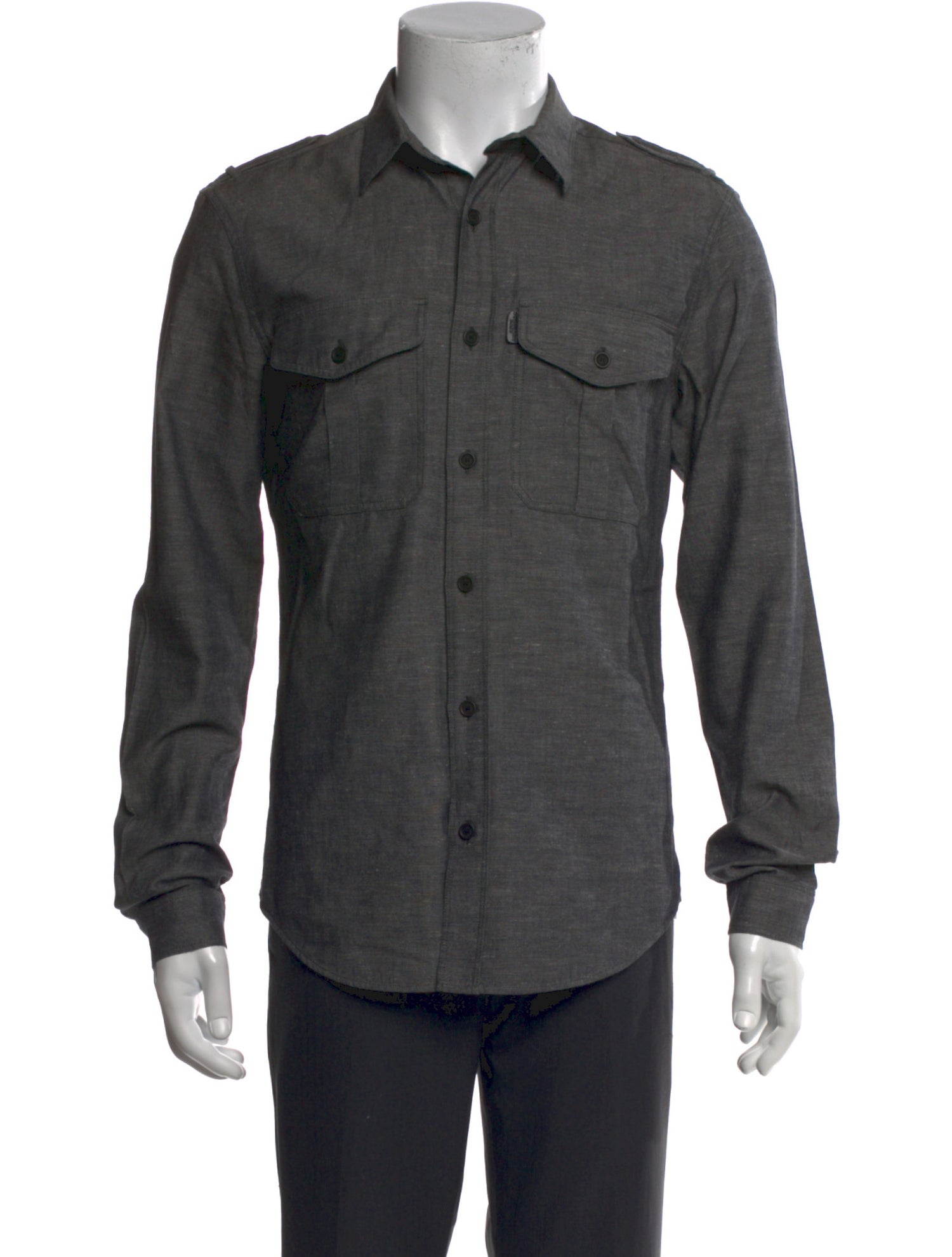 Burberry Brit House Check Pattern Long Sleeve Shirt