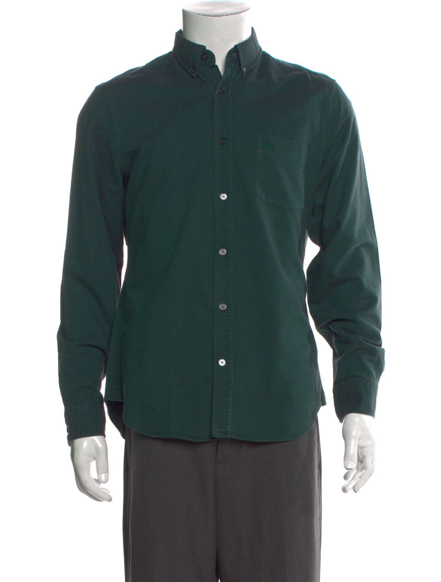 Burberry Brit Nova Check Pattern Long Sleeve Shirt