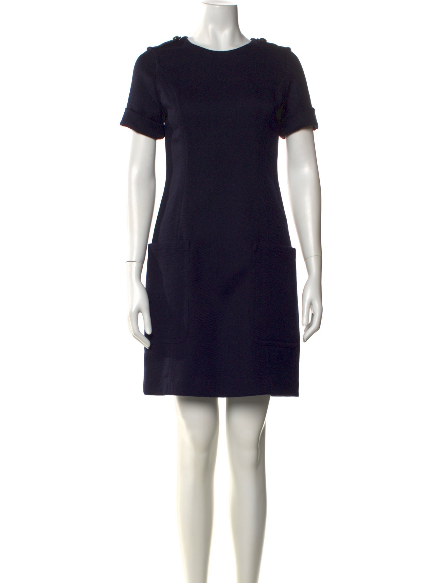 Burberry Brit Wool Mini Dress