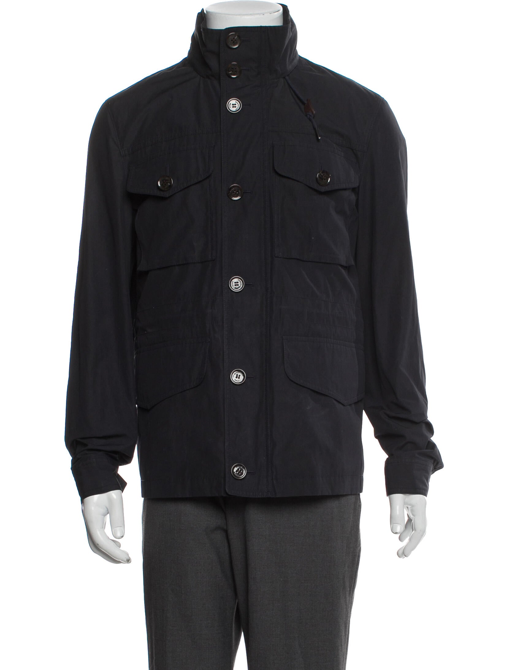 Burberry Brit Nova Check Pattern Utility Jacket
