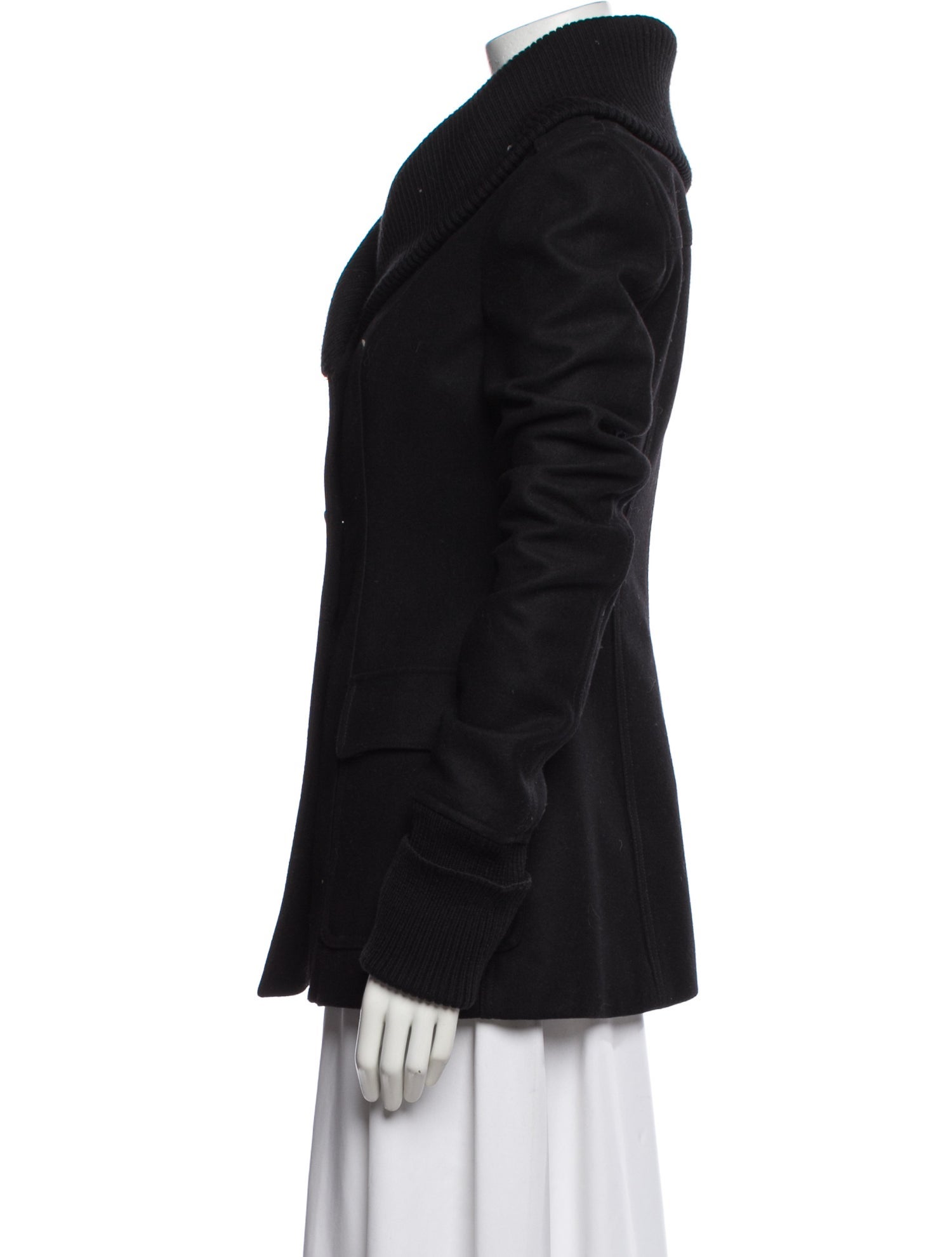 Burberry Brit Wool Peacoat