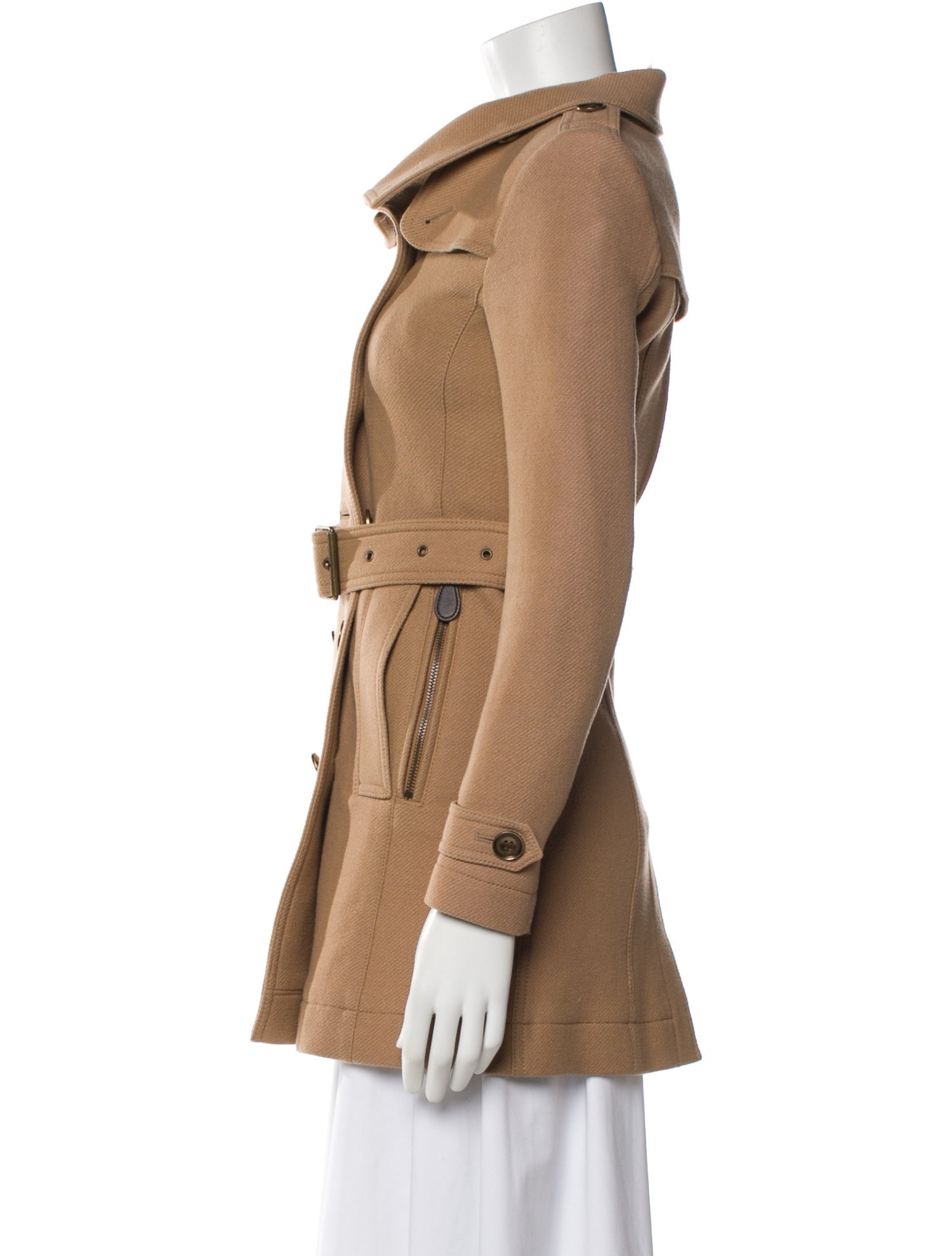 Burberry Brit Wool Trench Coat