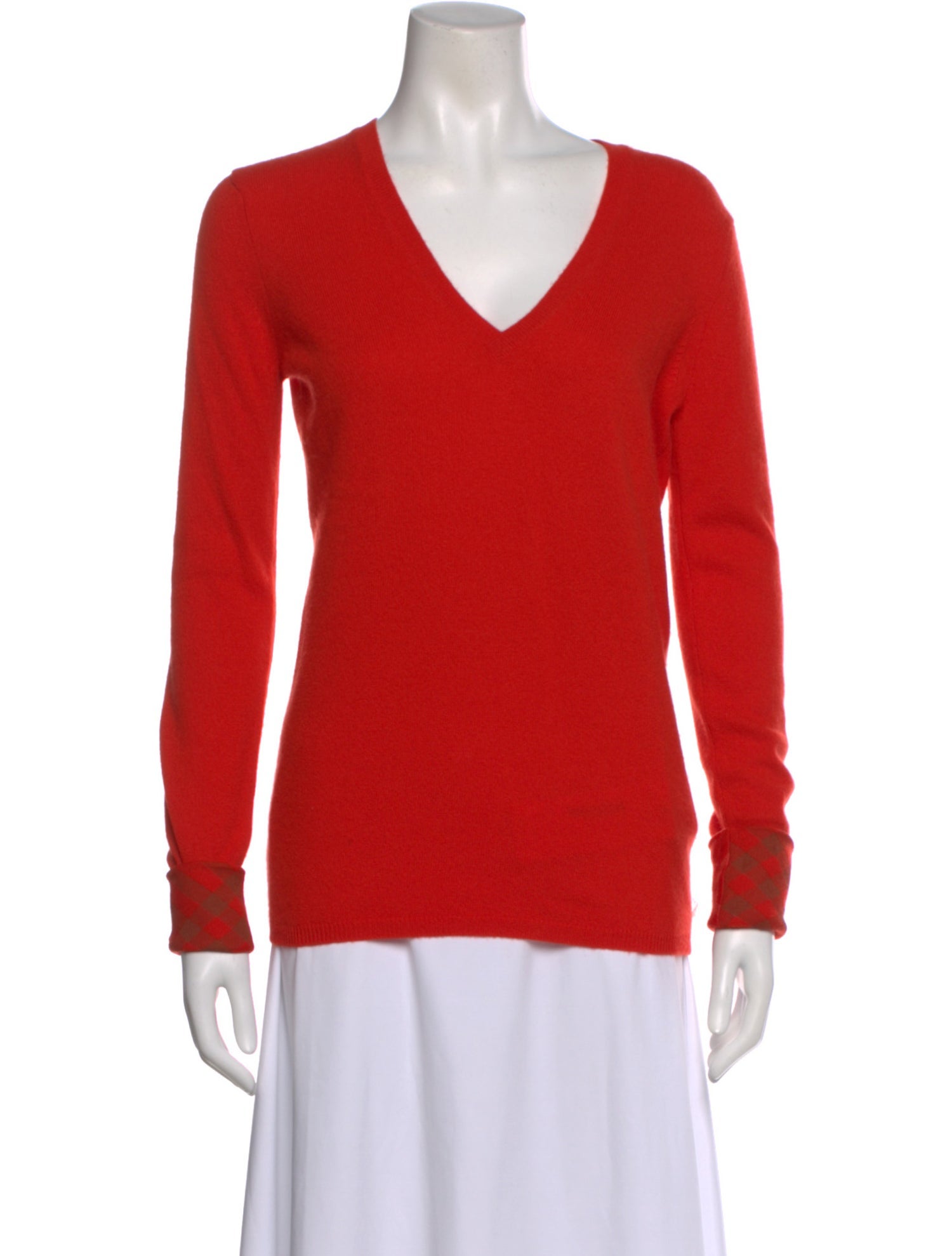 Burberry Brit Cashmere V-Neck Sweater