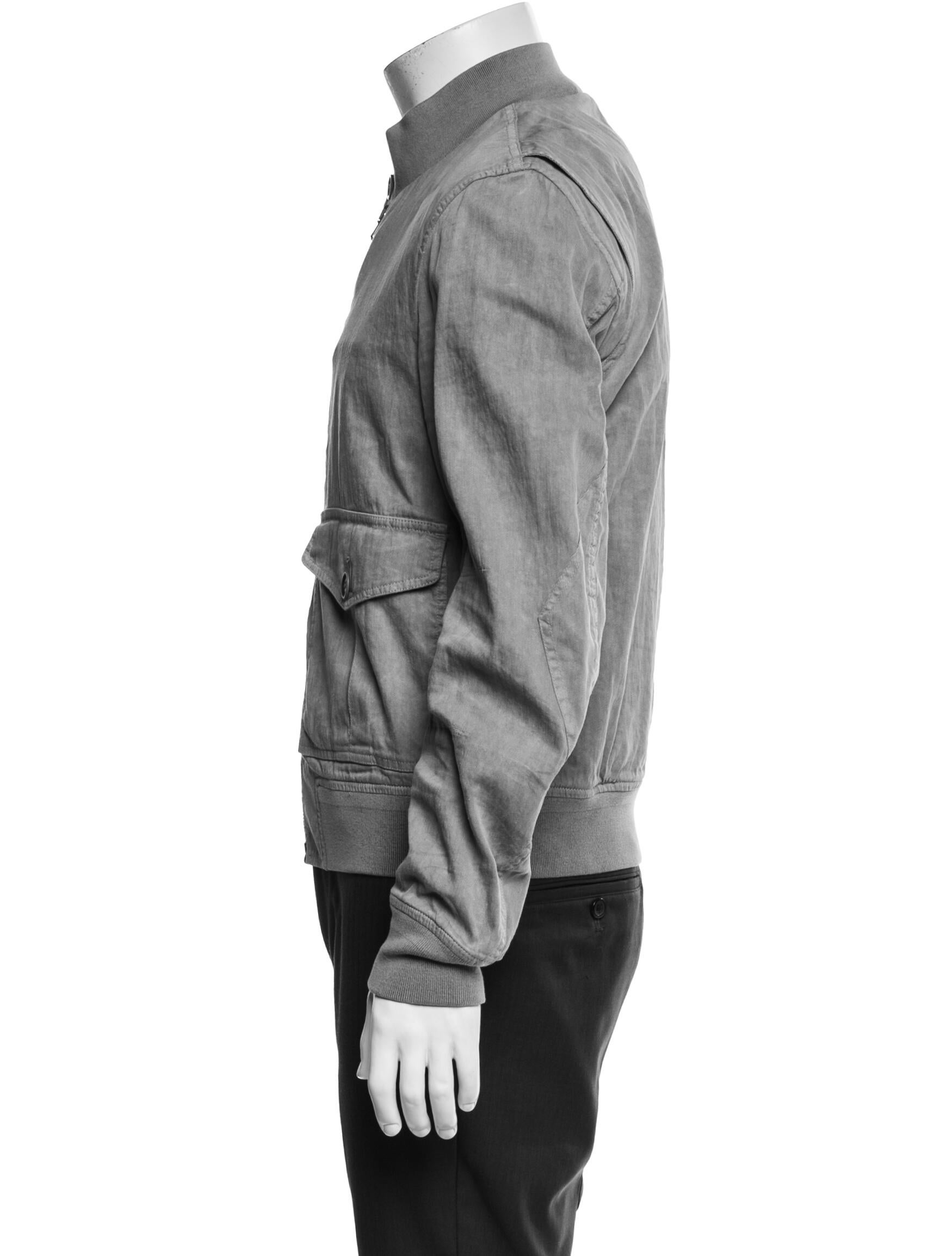 Burberry Brit Linen Bomber Jacket