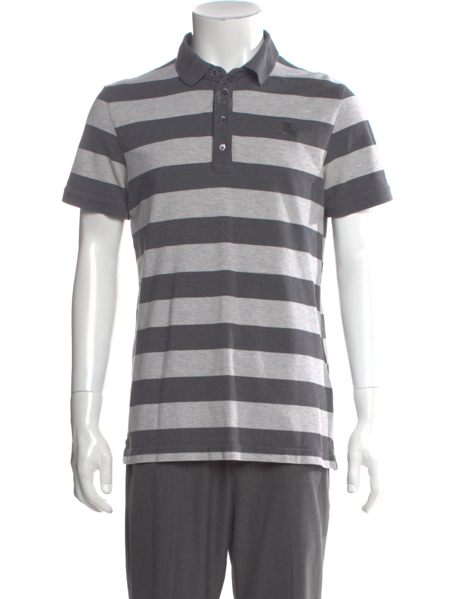 Burberry Brit Signature Logo Striped Polo Shirt