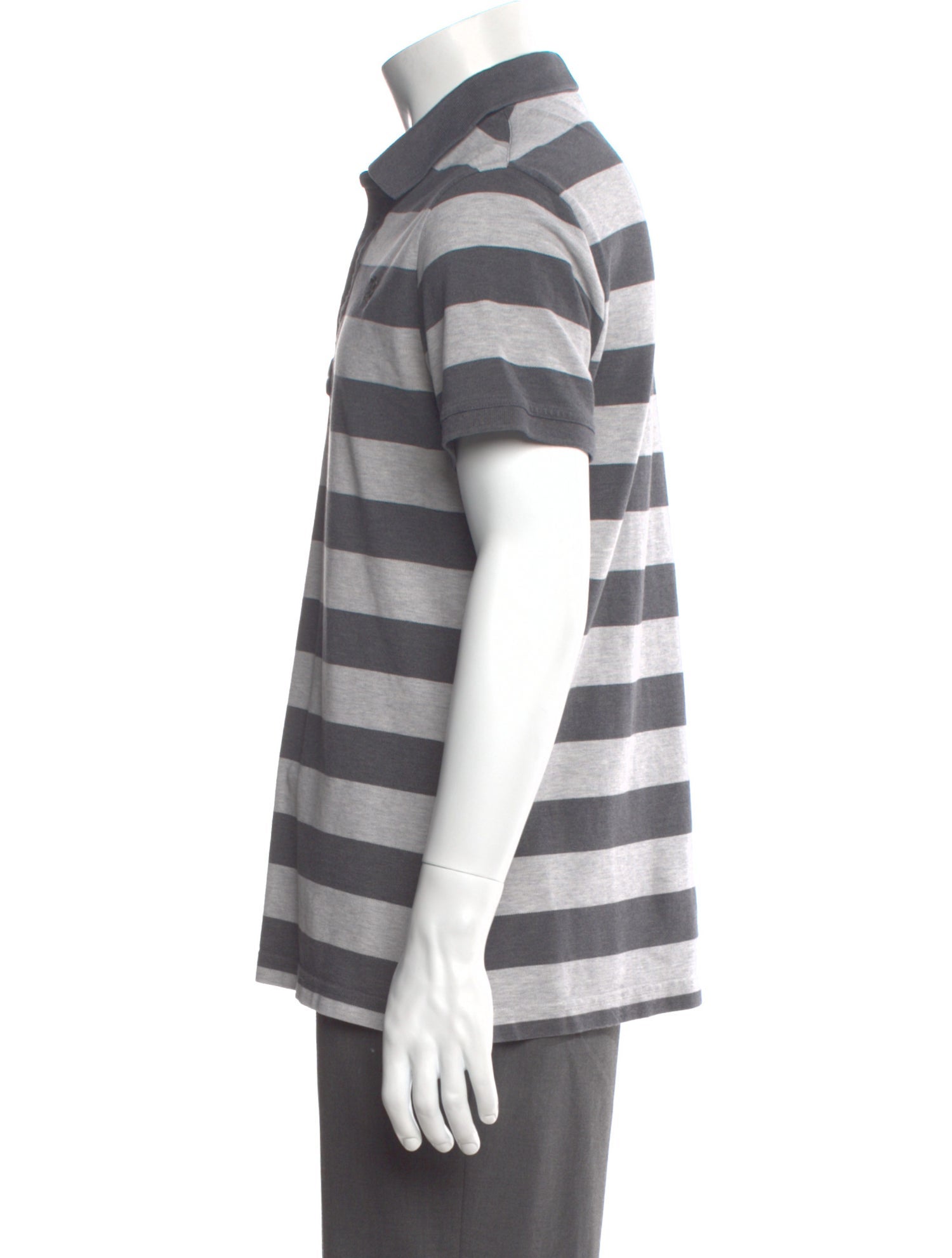 Burberry Brit Signature Logo Striped Polo Shirt