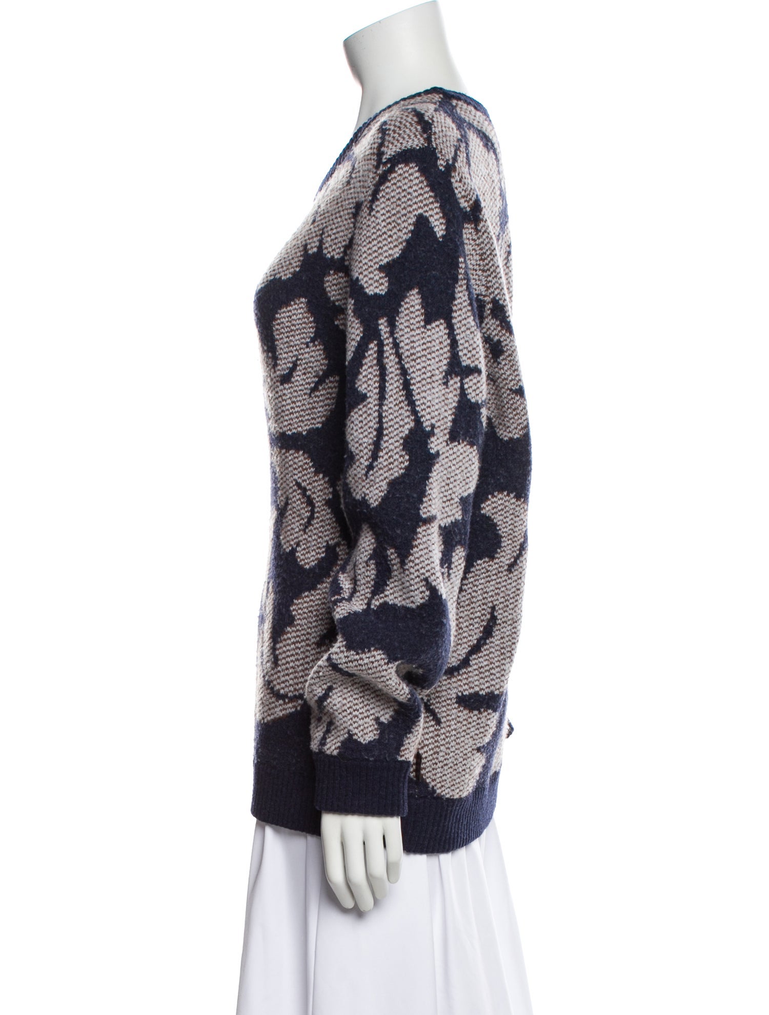 Burberry Brit Wool Printed Sweater