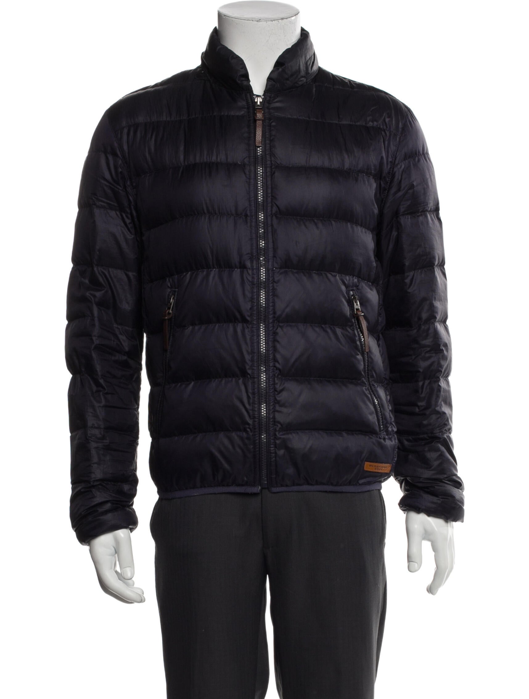 Burberry Brit Abstract Check Puffer Coat