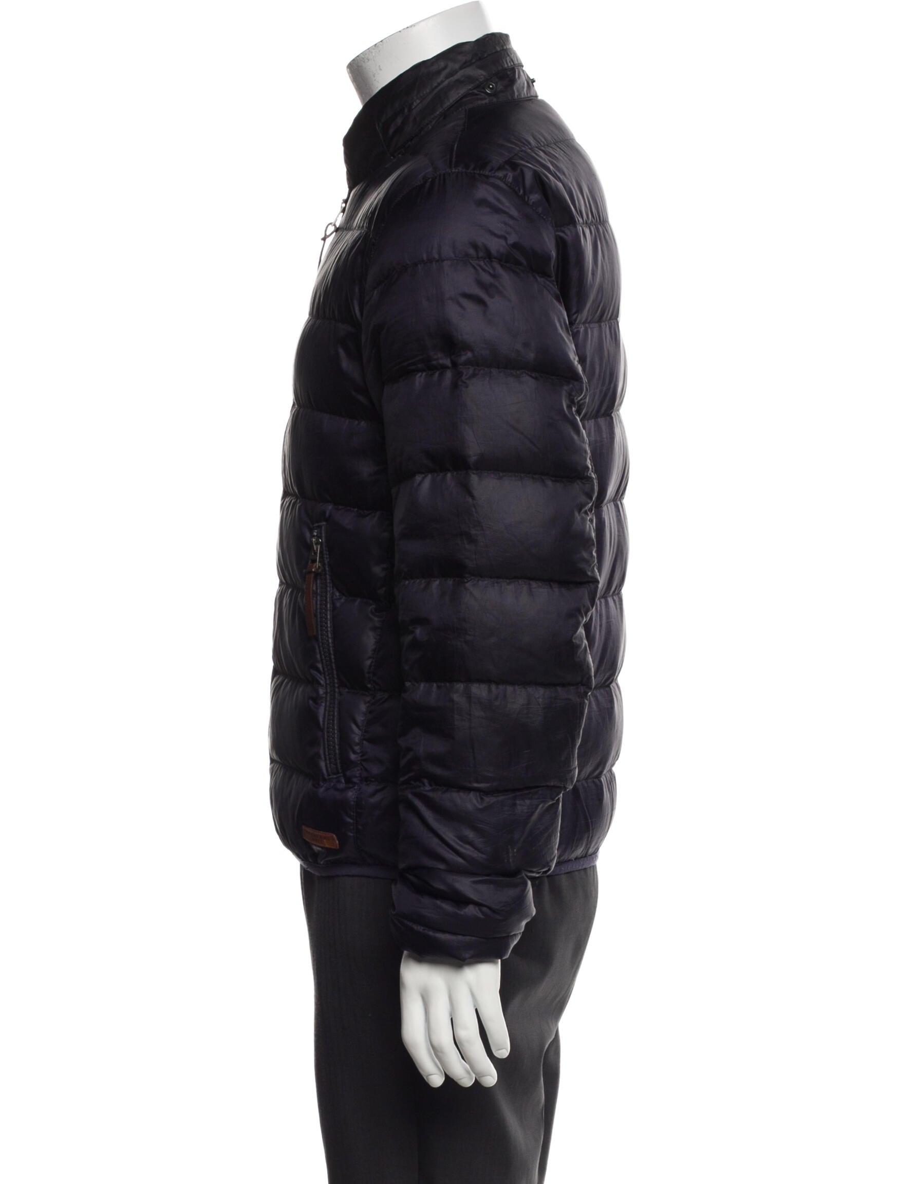 Burberry Brit Abstract Check Puffer Coat