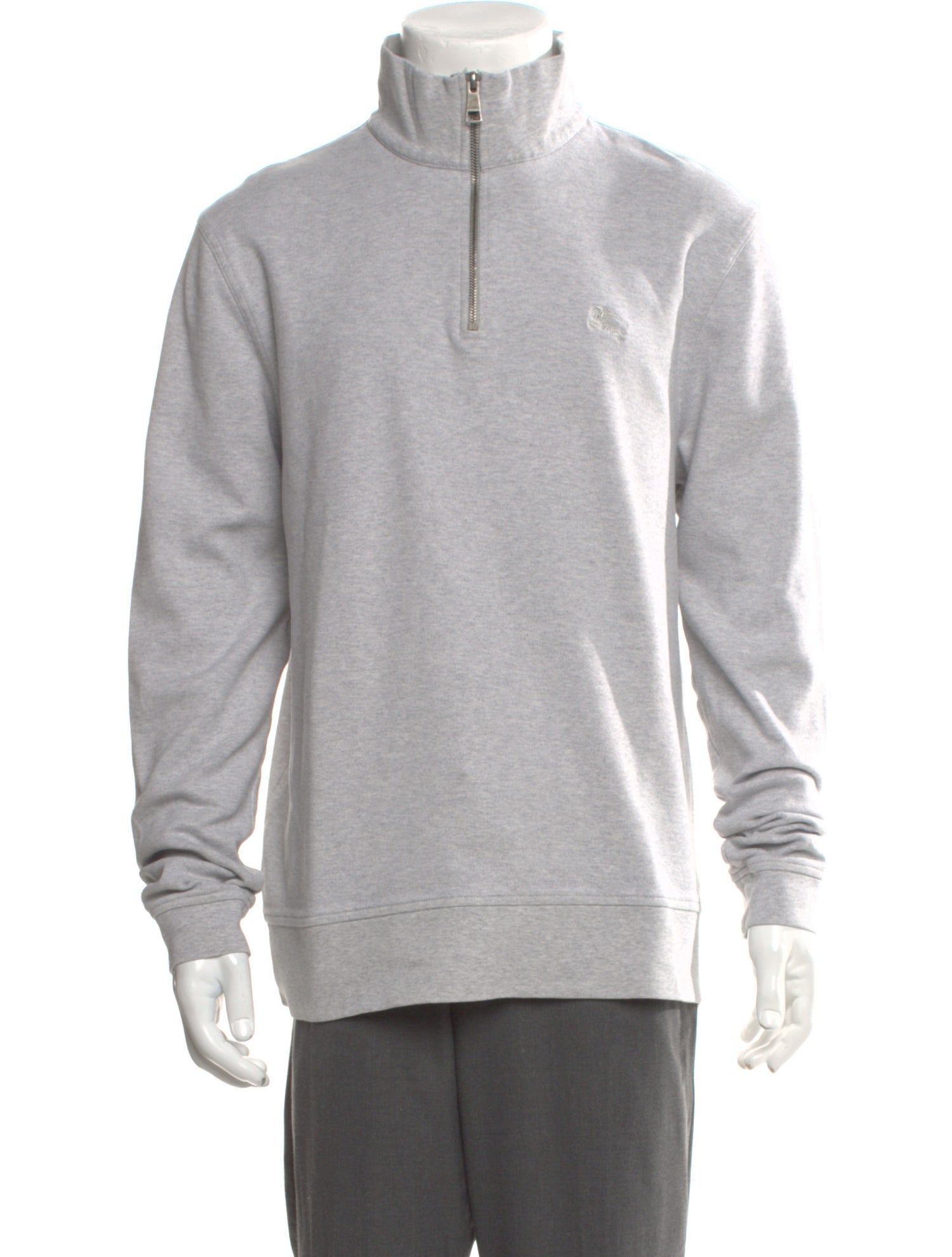 Burberry Brit Mock Neck Long Sleeve Pullover