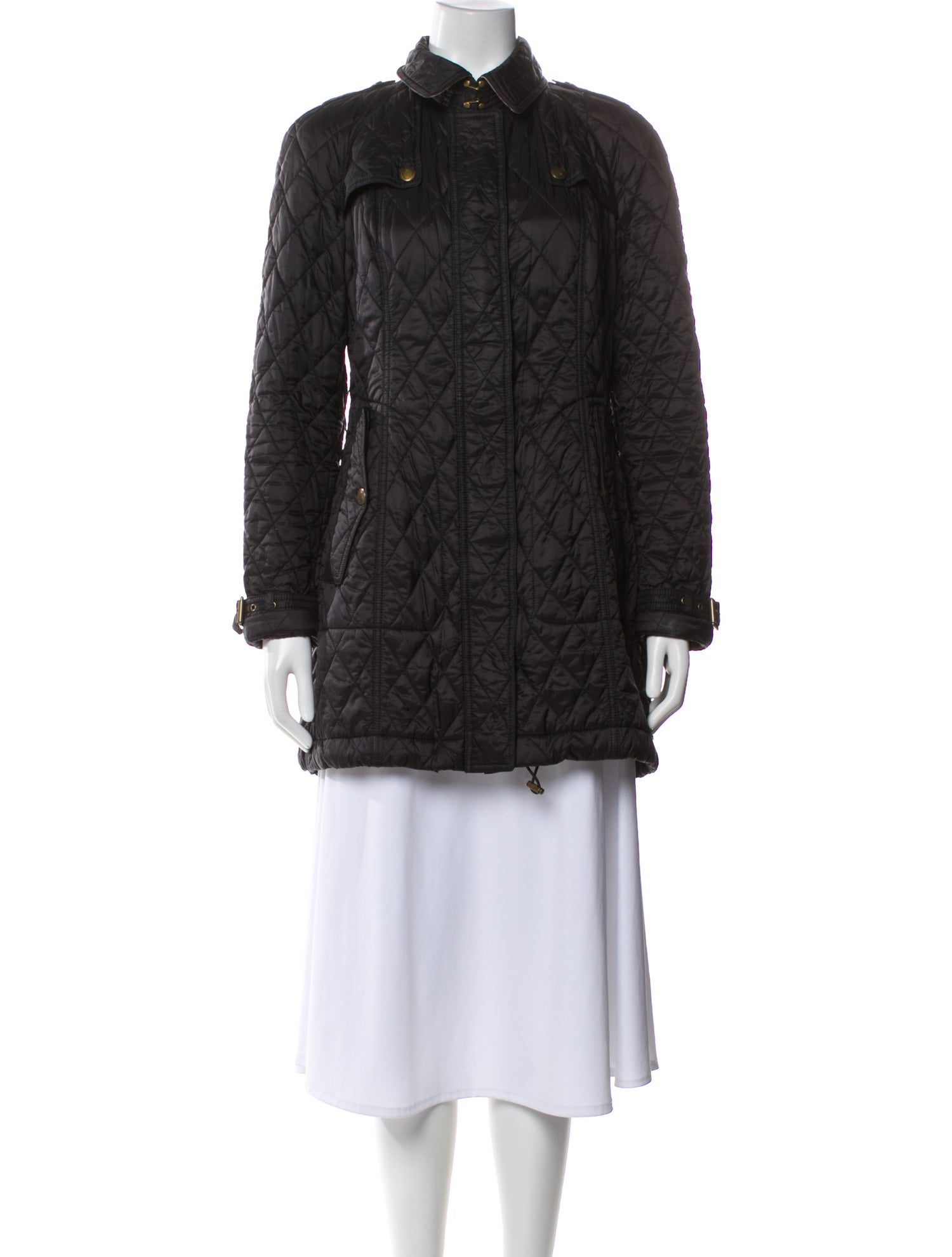 Burberry Brit Faux Fur Coat