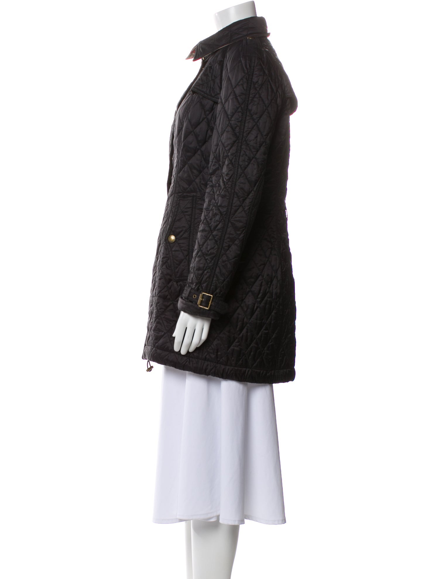 Burberry Brit Faux Fur Coat