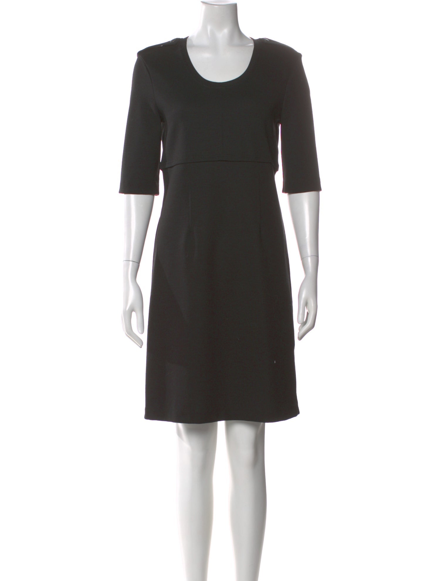 Burberry Brit Virgin Wool Mini Dress