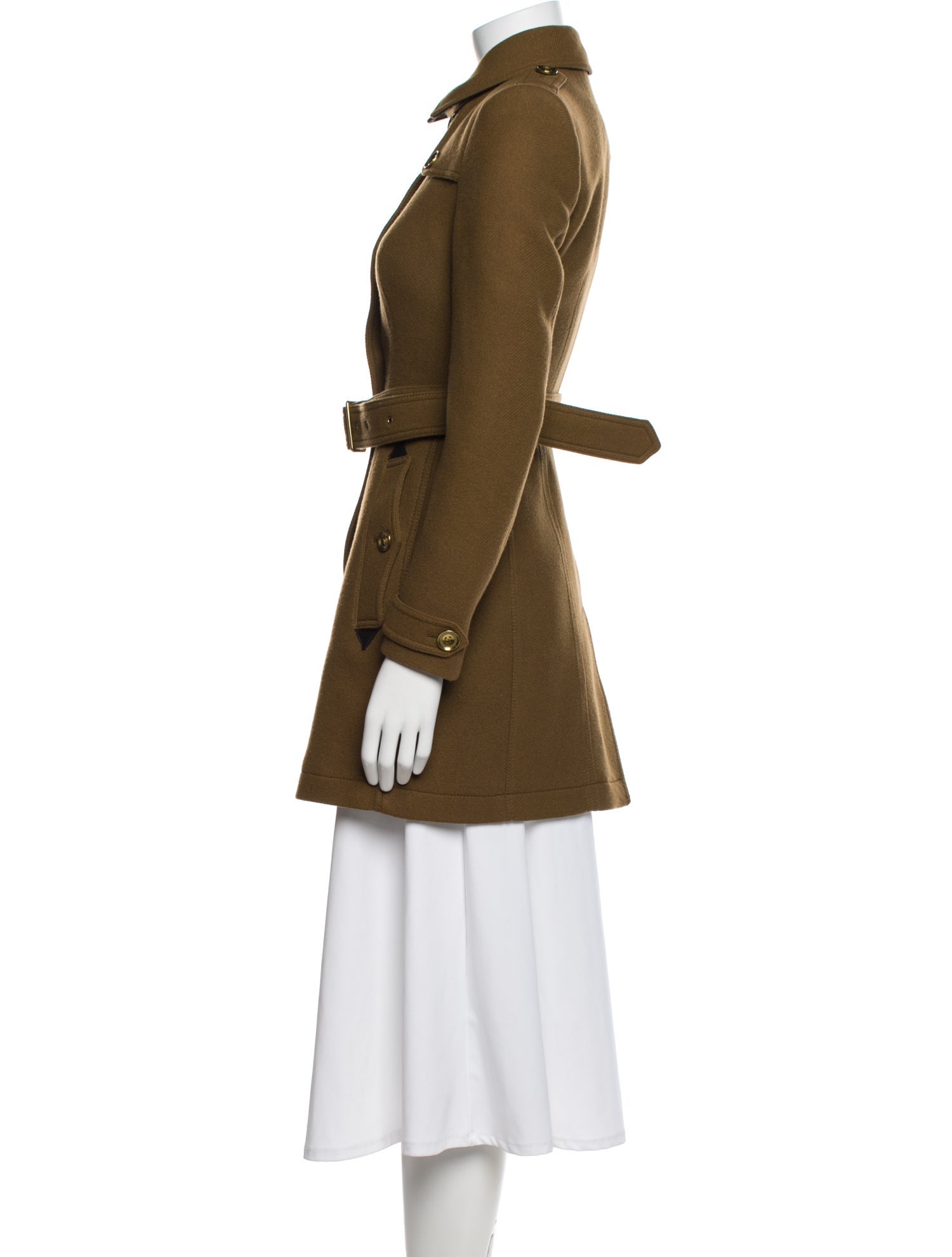 Burberry Brit Wool Trench Coat