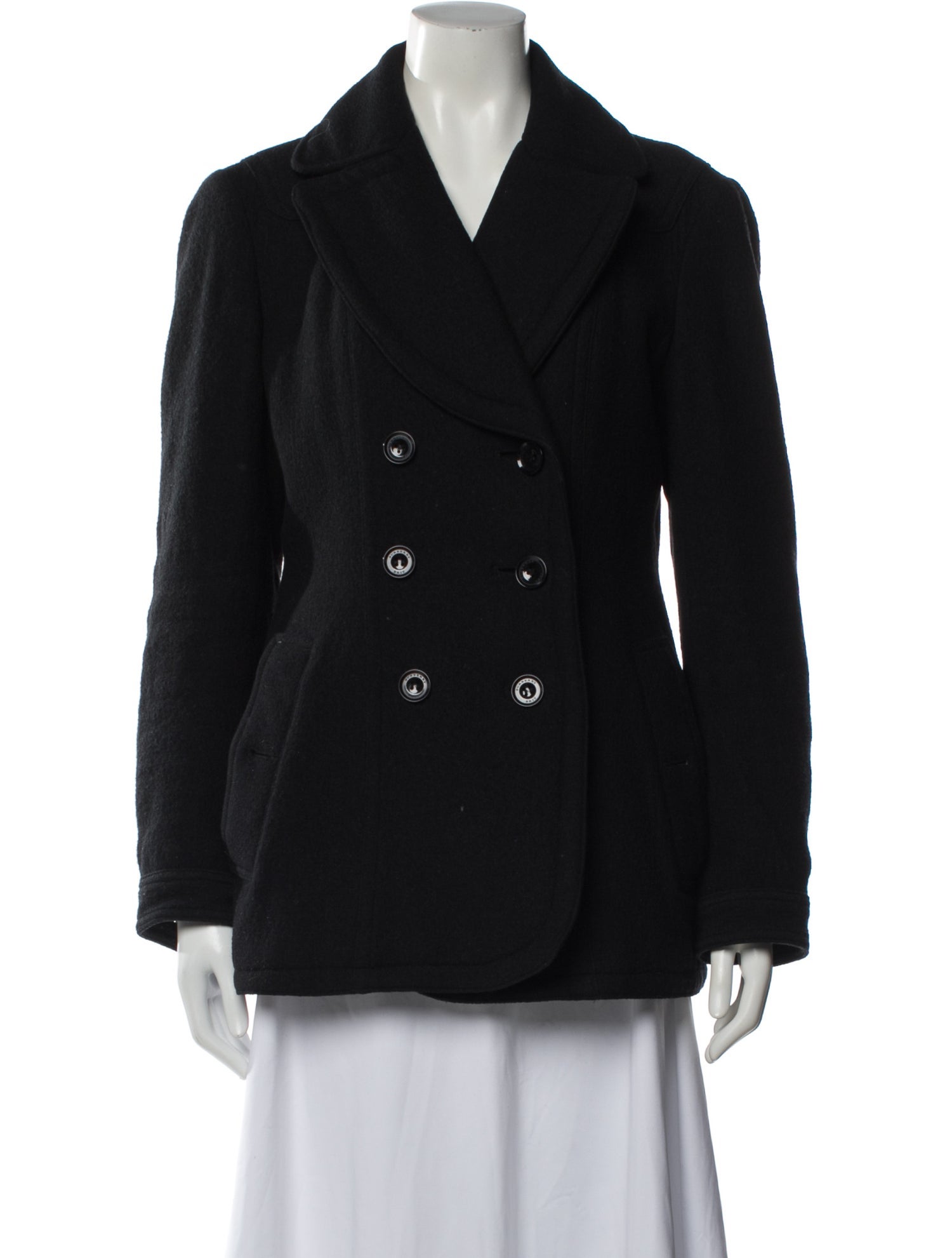 Burberry Brit Wool Peacoat