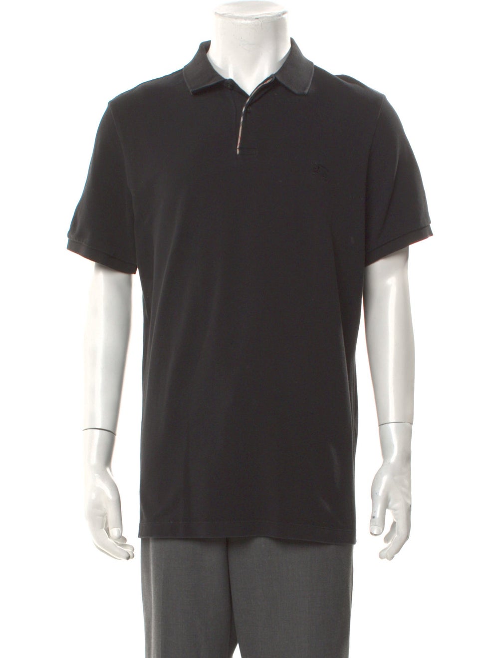 Burberry Brit Exploded Check Pattern Collar Polo … - image 1