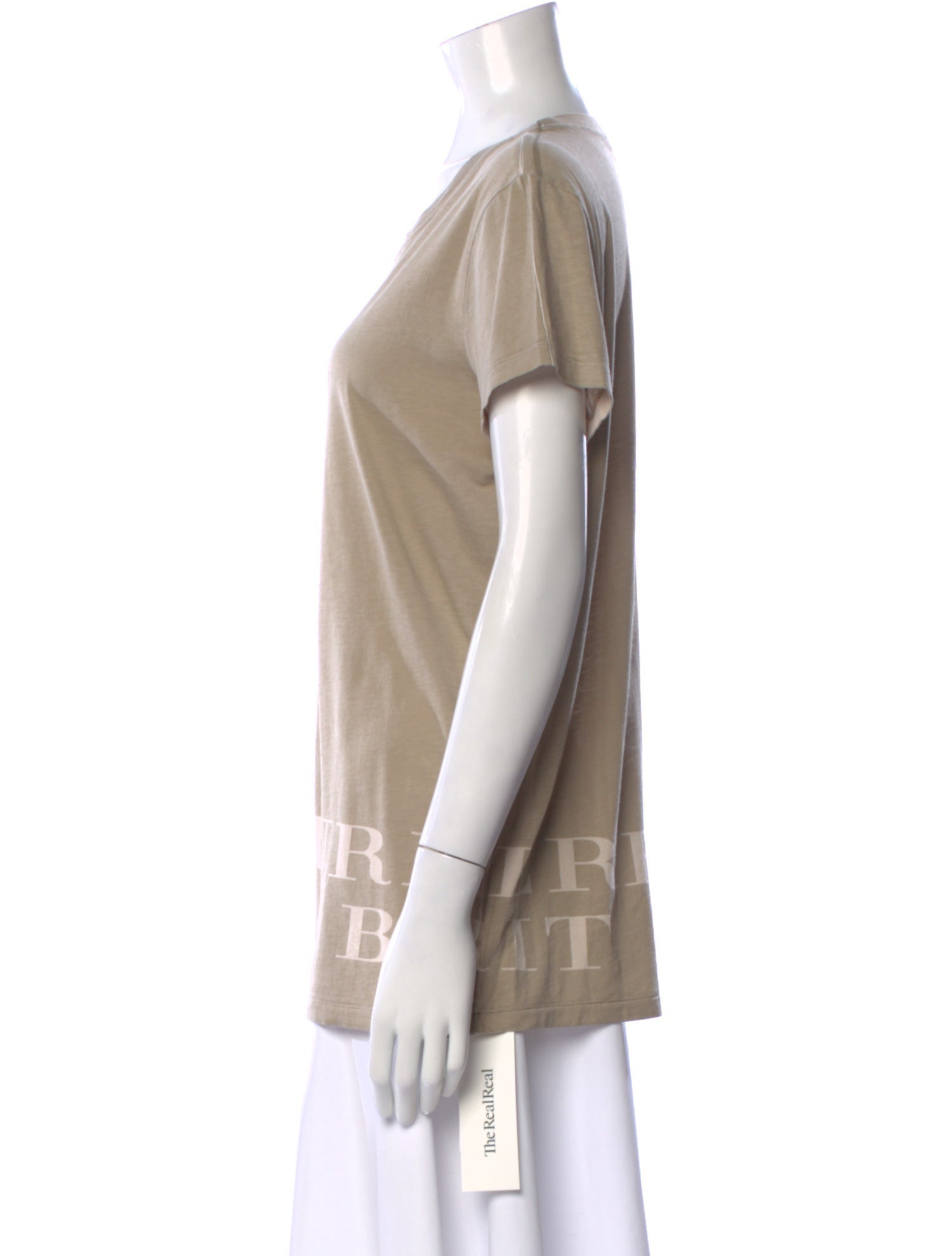 Burberry Brit Graphic Print Crew Neck T-Shirt