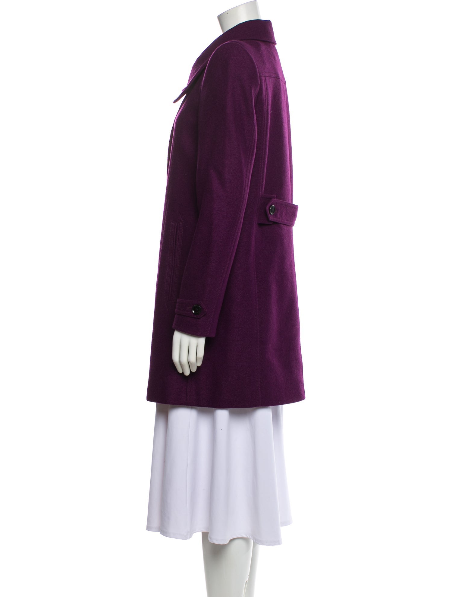 Burberry Brit Virgin Wool Peacoat