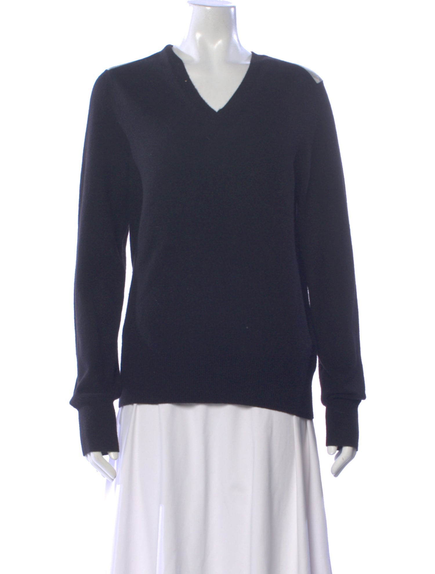 Burberry Brit Cashmere V-Neck Sweater