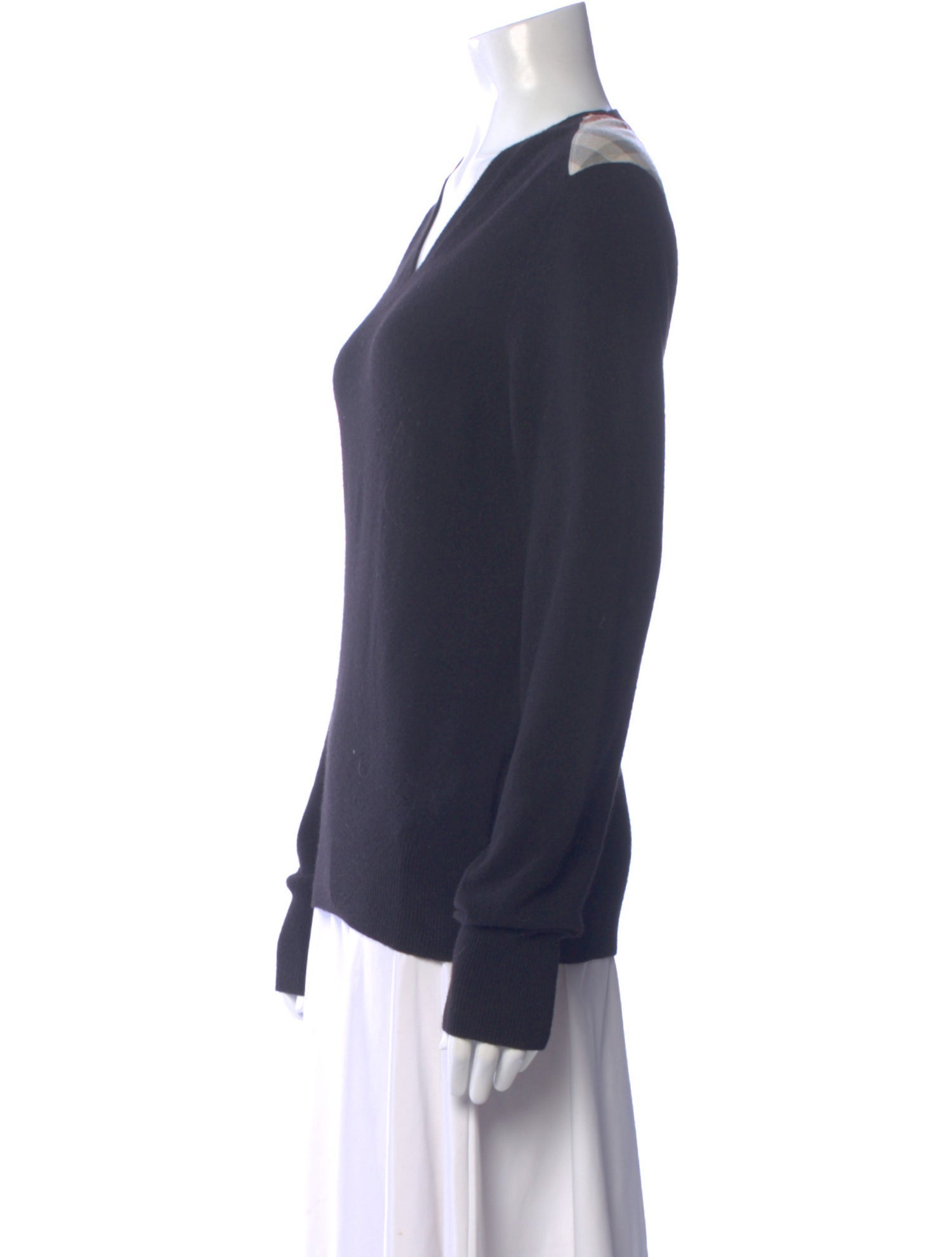 Burberry Brit Cashmere V-Neck Sweater