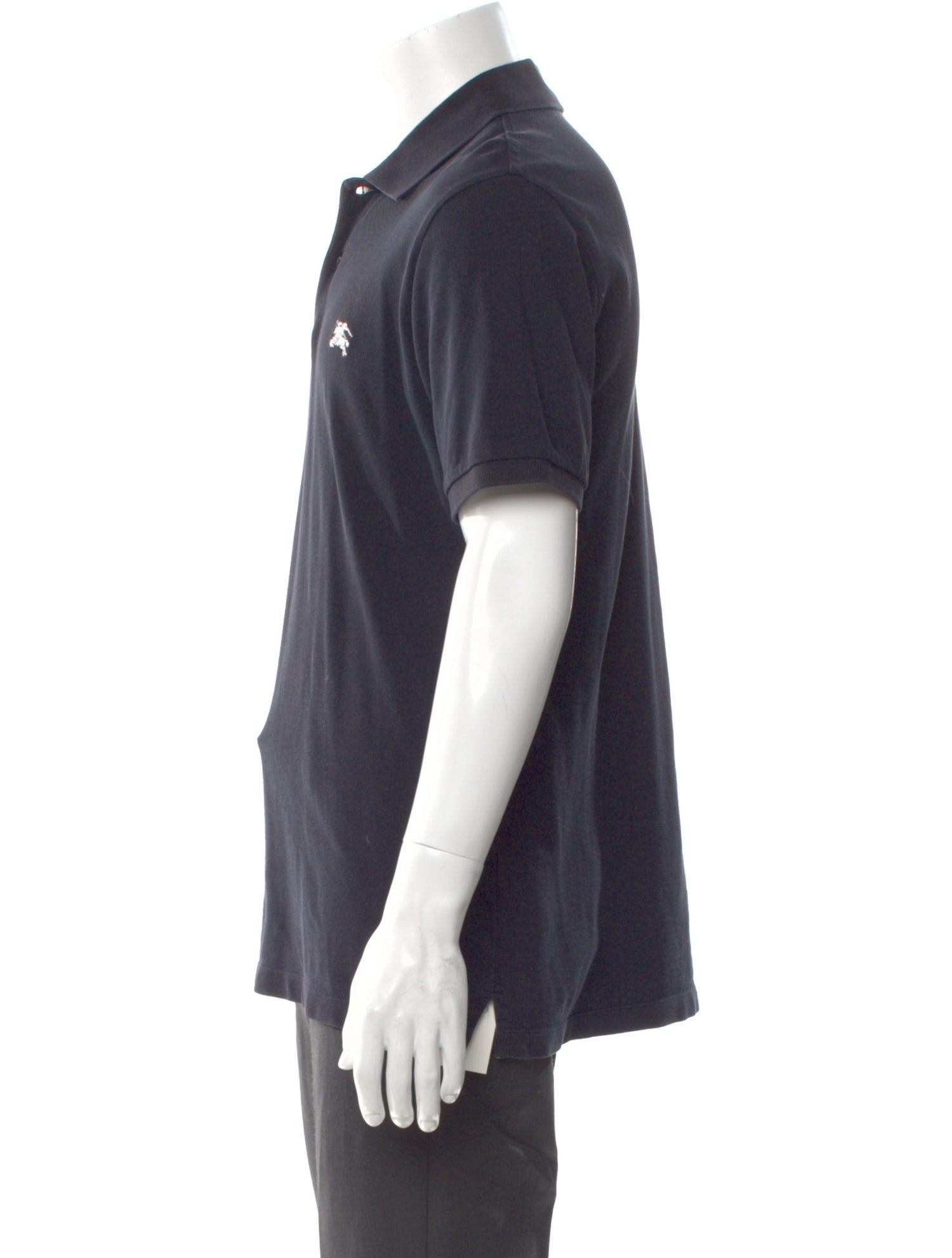 Burberry Brit Signature Logo Crew Neck Polo Shirt