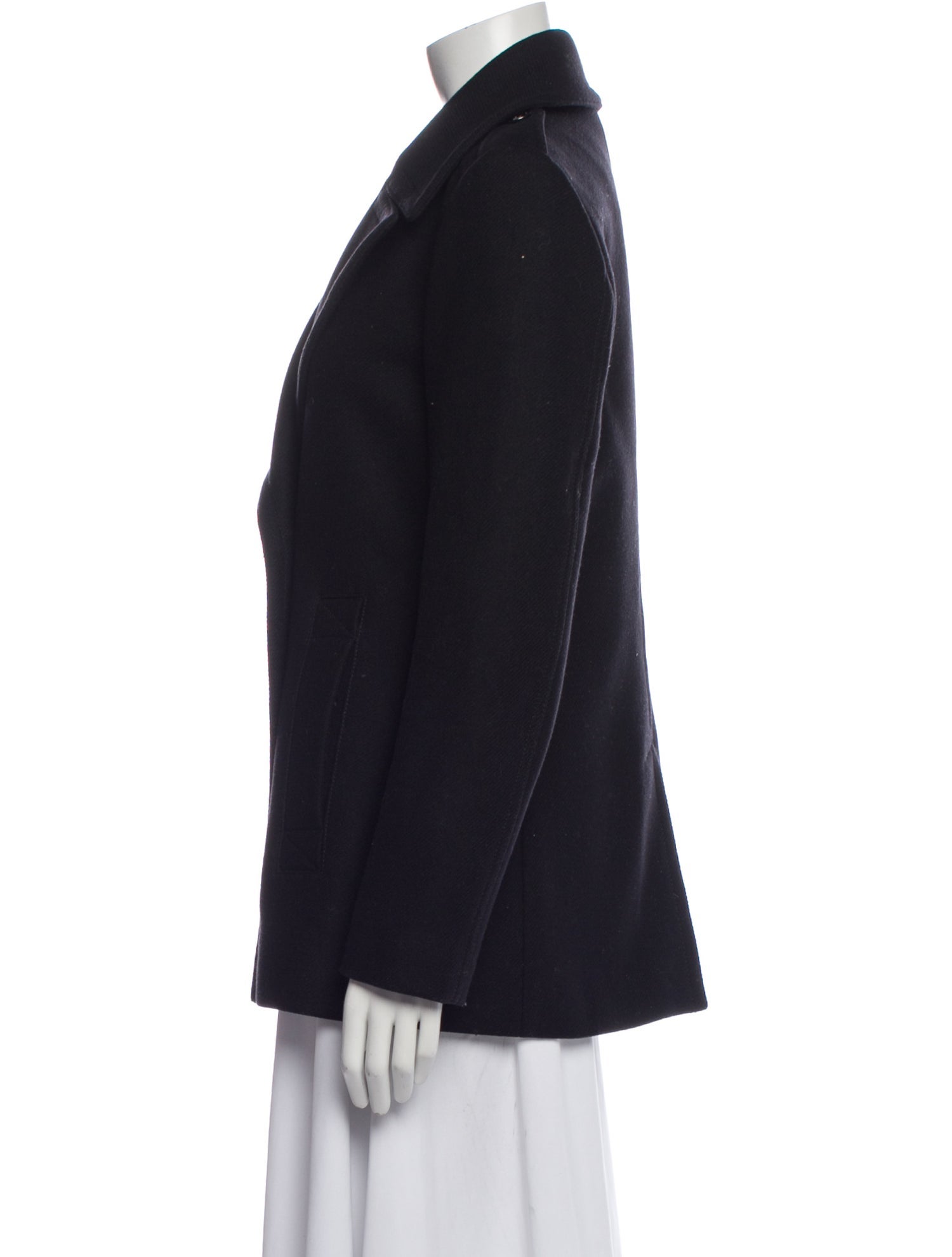 Burberry Brit Virgin Wool Peacoat