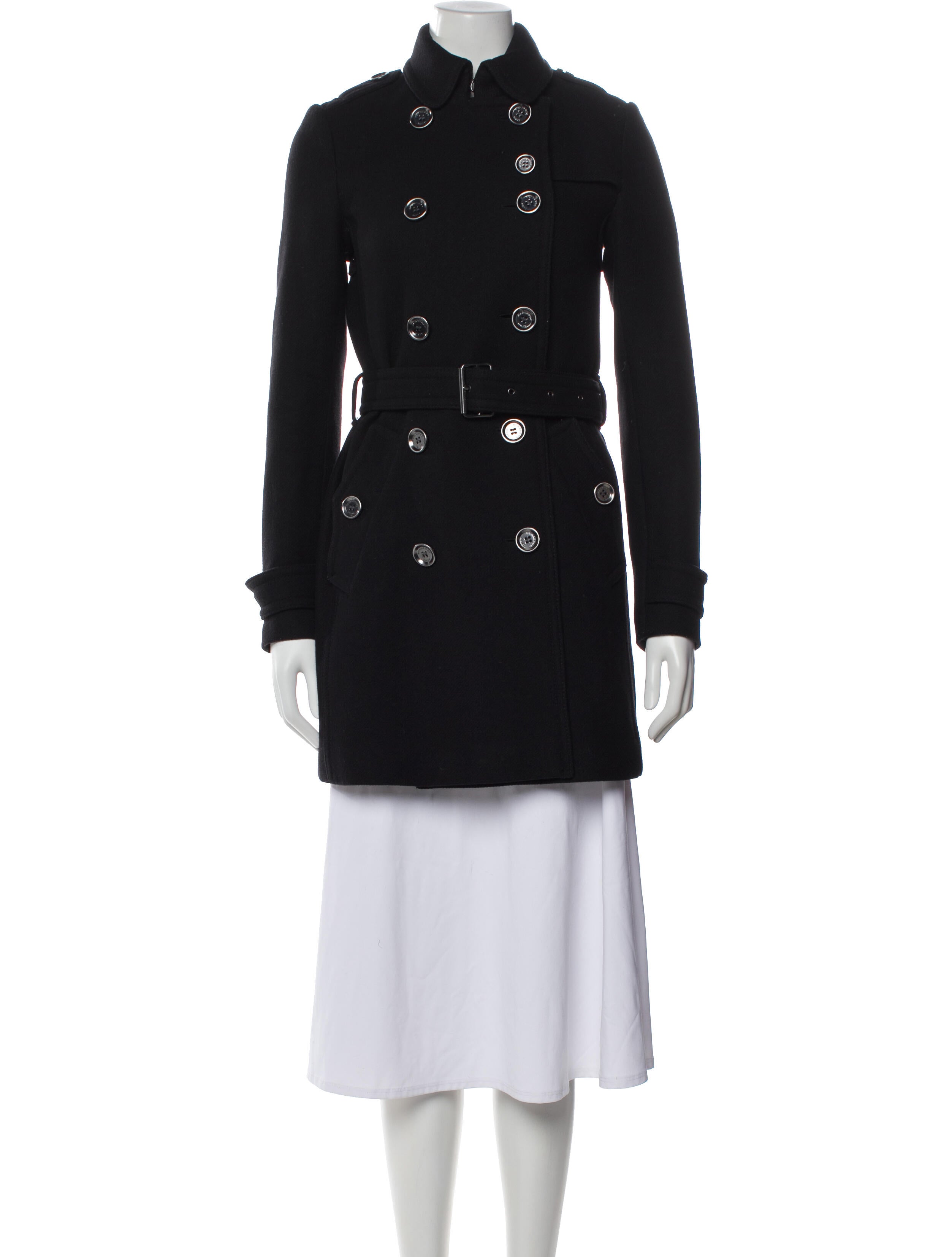 Burberry Brit Wool Peacoat