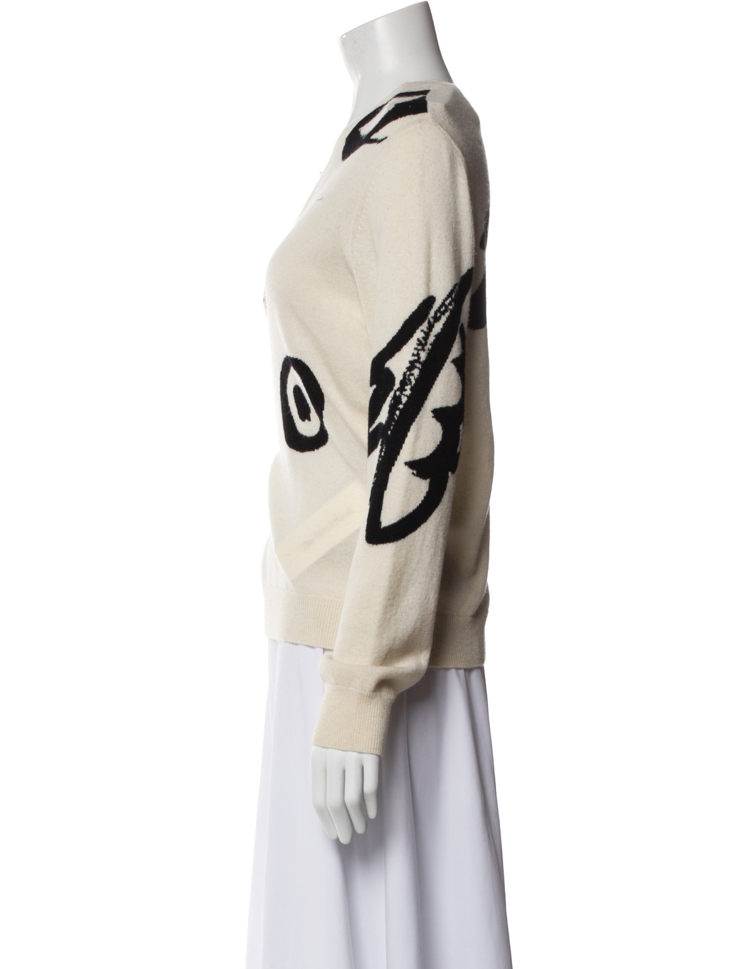 Burberry Brit Wool Printed Sweater w/ Tags