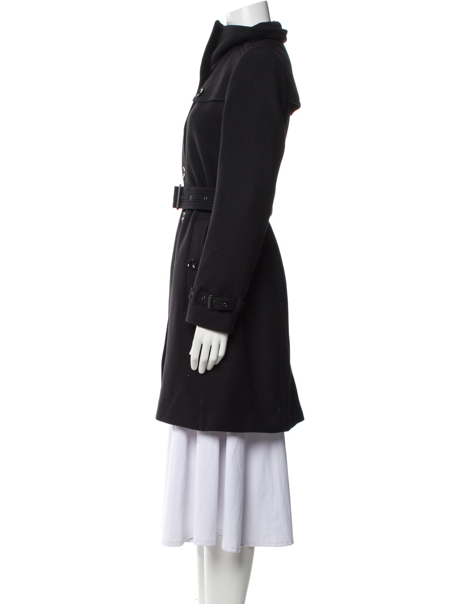 Burberry Brit Virgin Wool Trench Coat