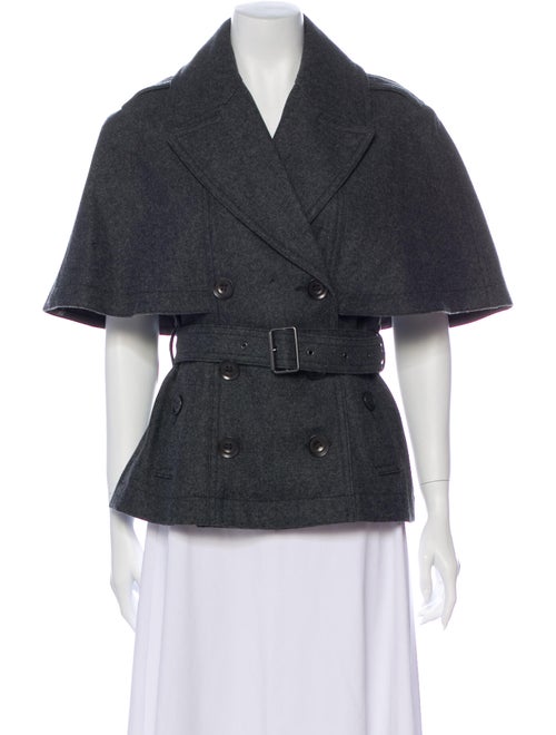 Burberry Brit Wool Cape Wool