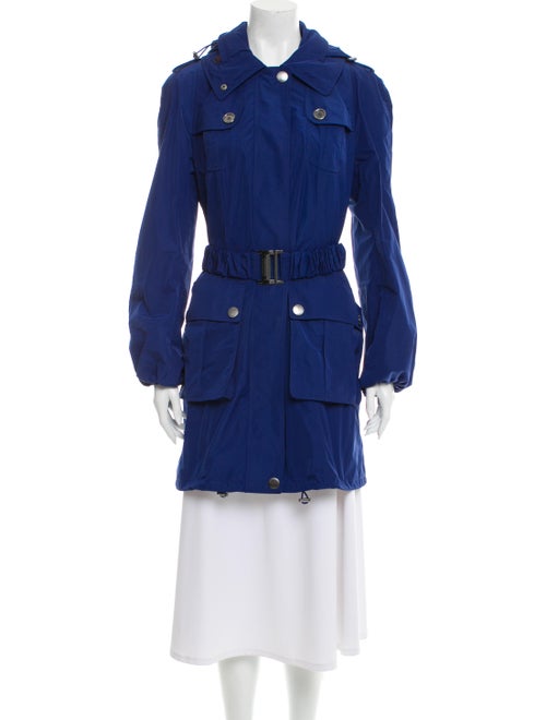 Burberry Brit Trench Coat Blue