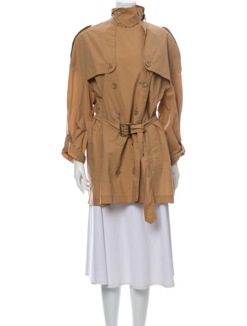 Burberry Brit Trench Coat Brown