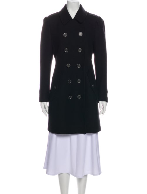 Burberry Brit Wool Peacoat Wool