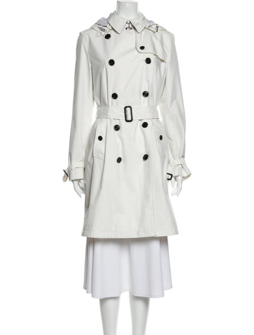 Burberry Brit Trench Coat White