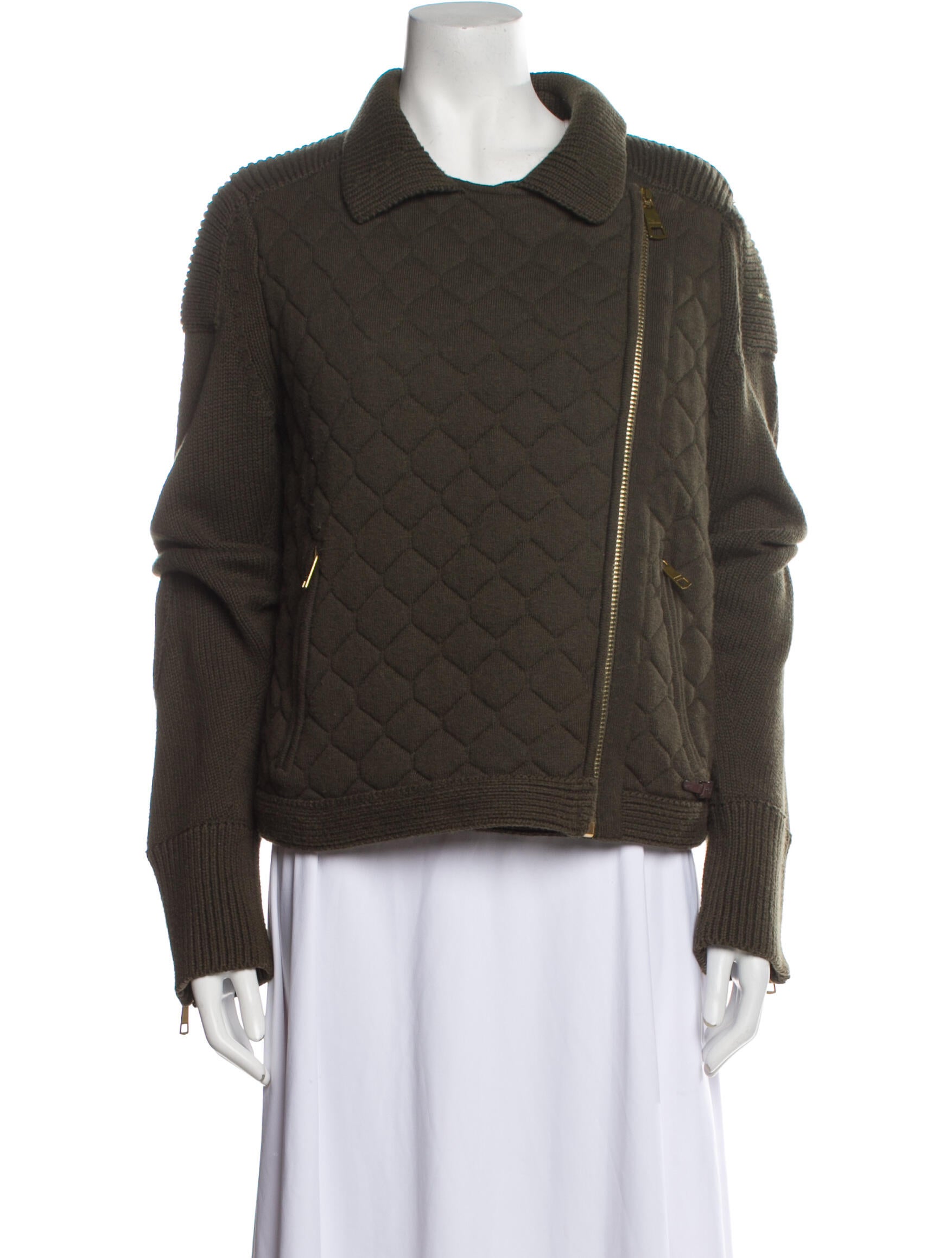 Burberry Brit Down Jacket Brown Jackets, Clothing BBR88858 The RealReal