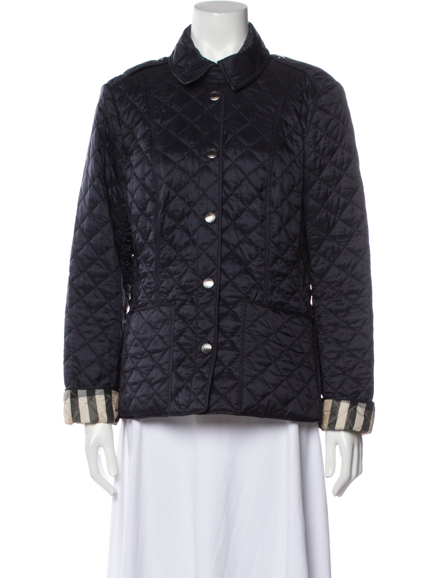 Burberry Brit Jacket Blue Jackets, Clothing BBR93836 The RealReal