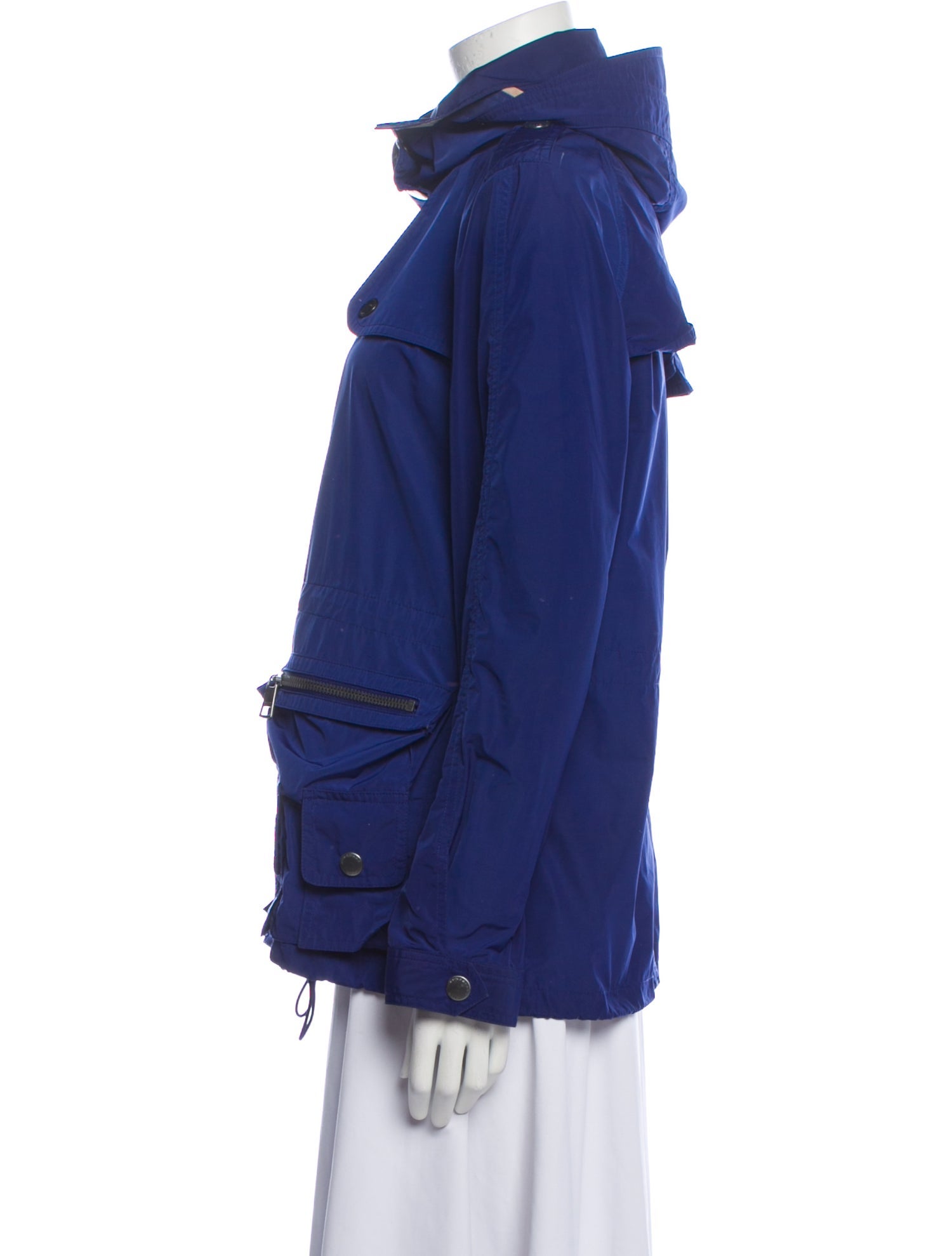 Burberry Brit Utility Jacket Blue Jackets, Clothing BBR90968 The RealReal