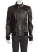 Burberry Brit Calf Leather Moto Jacket
