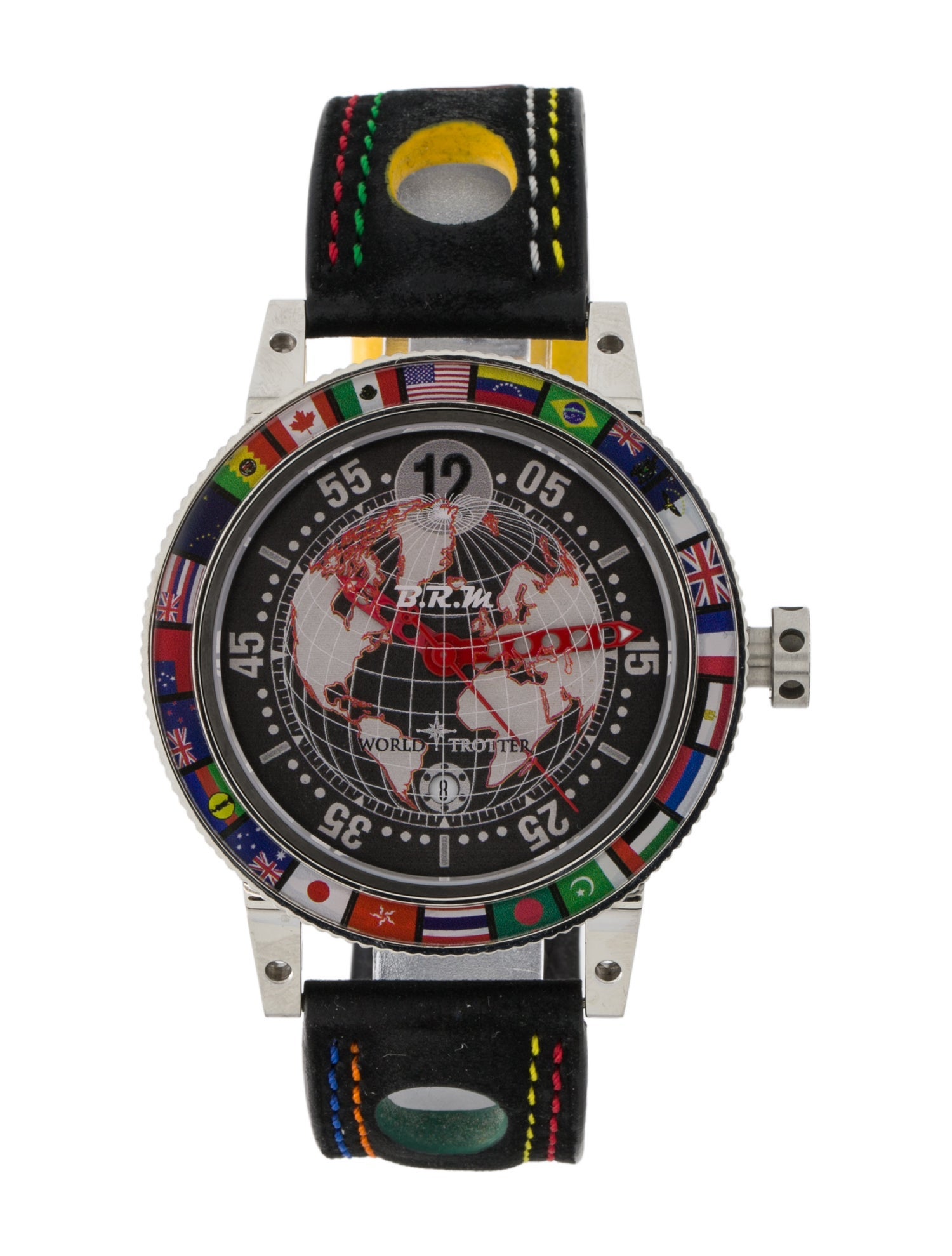 B.R.M World Trotter Watch