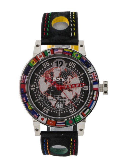 B.R.M World Trotter Watch