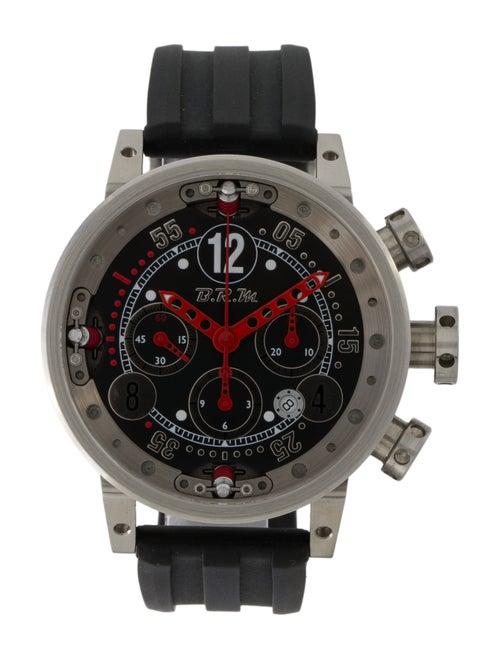 B.R.M V12-46-SA Red Chronograph Watch