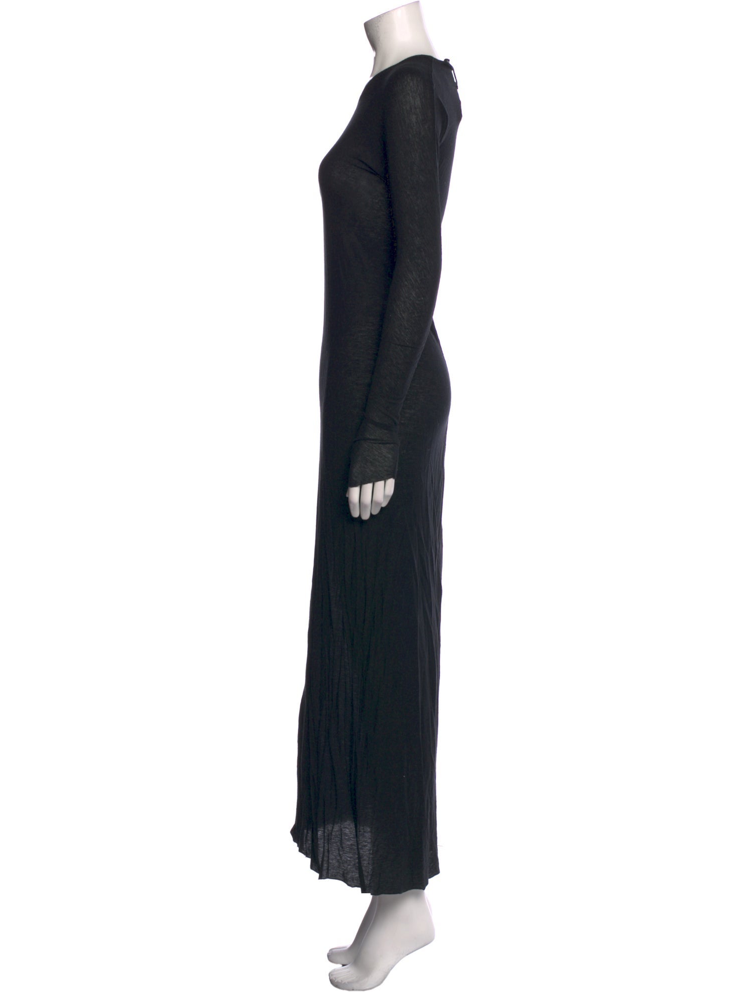 Boris Bidjan Saberi Crew Neck Long Dress