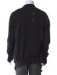Boris Bidjan Saberi V-Neck Long Sleeve Sweatshirt
