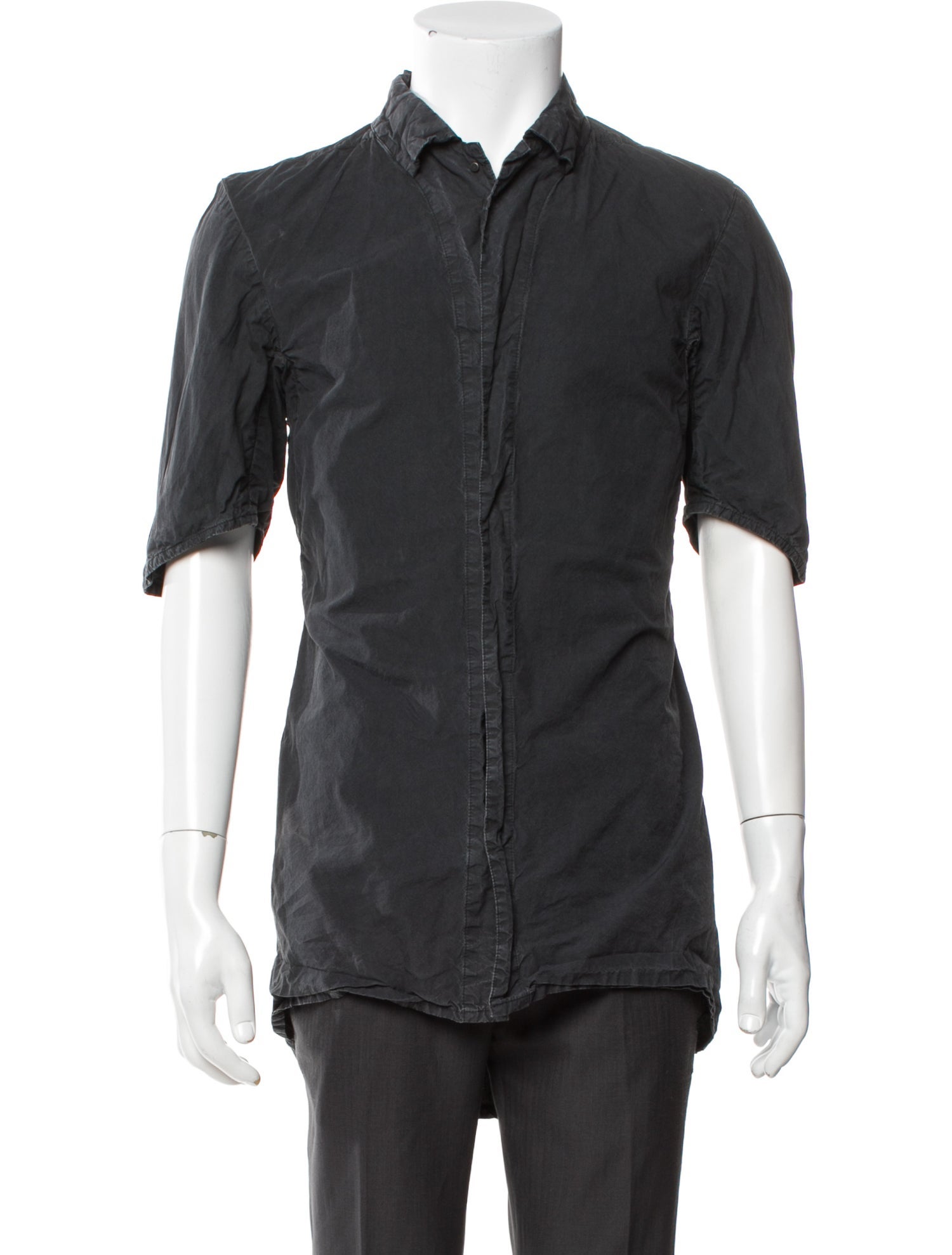 Boris Bidjan Saberi Short Sleeve Shirt
