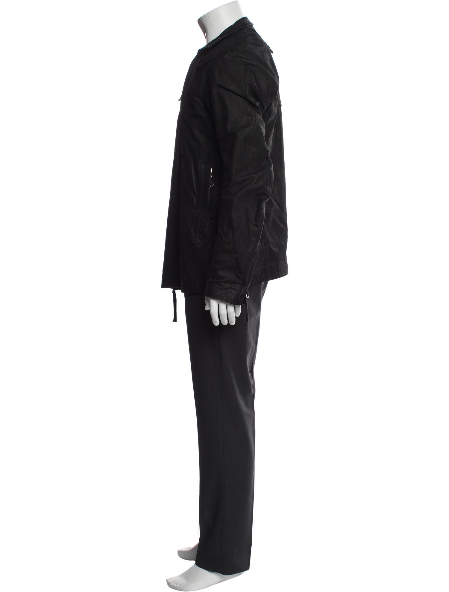 Boris Bidjan Saberi Calfskin Overcoat
