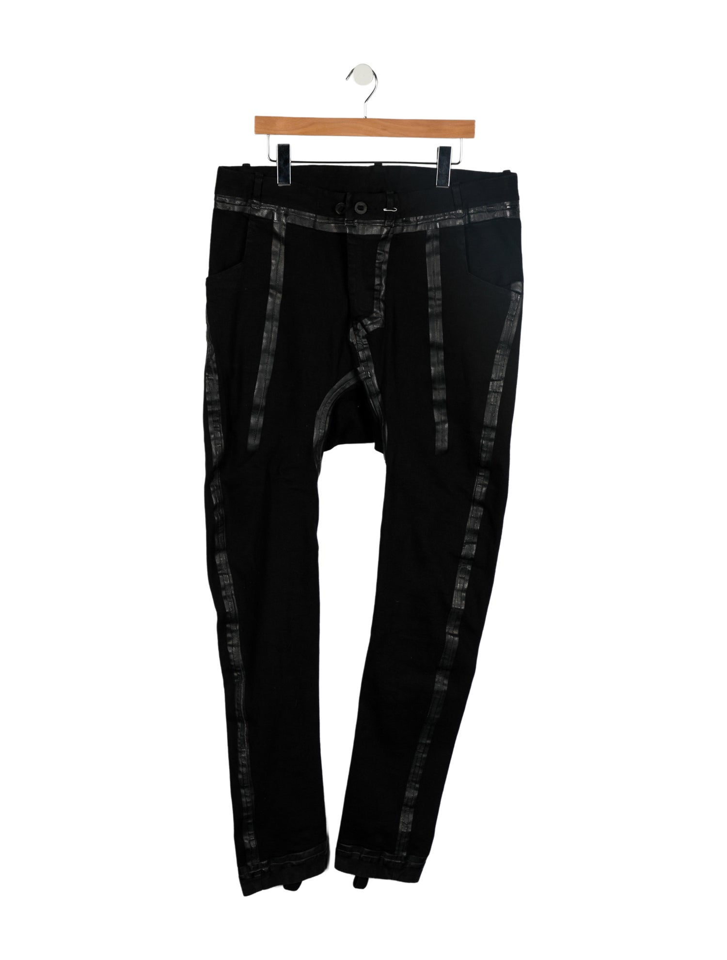 Boris Bidjan Saberi P14 Taped Seam Skinny Jeans