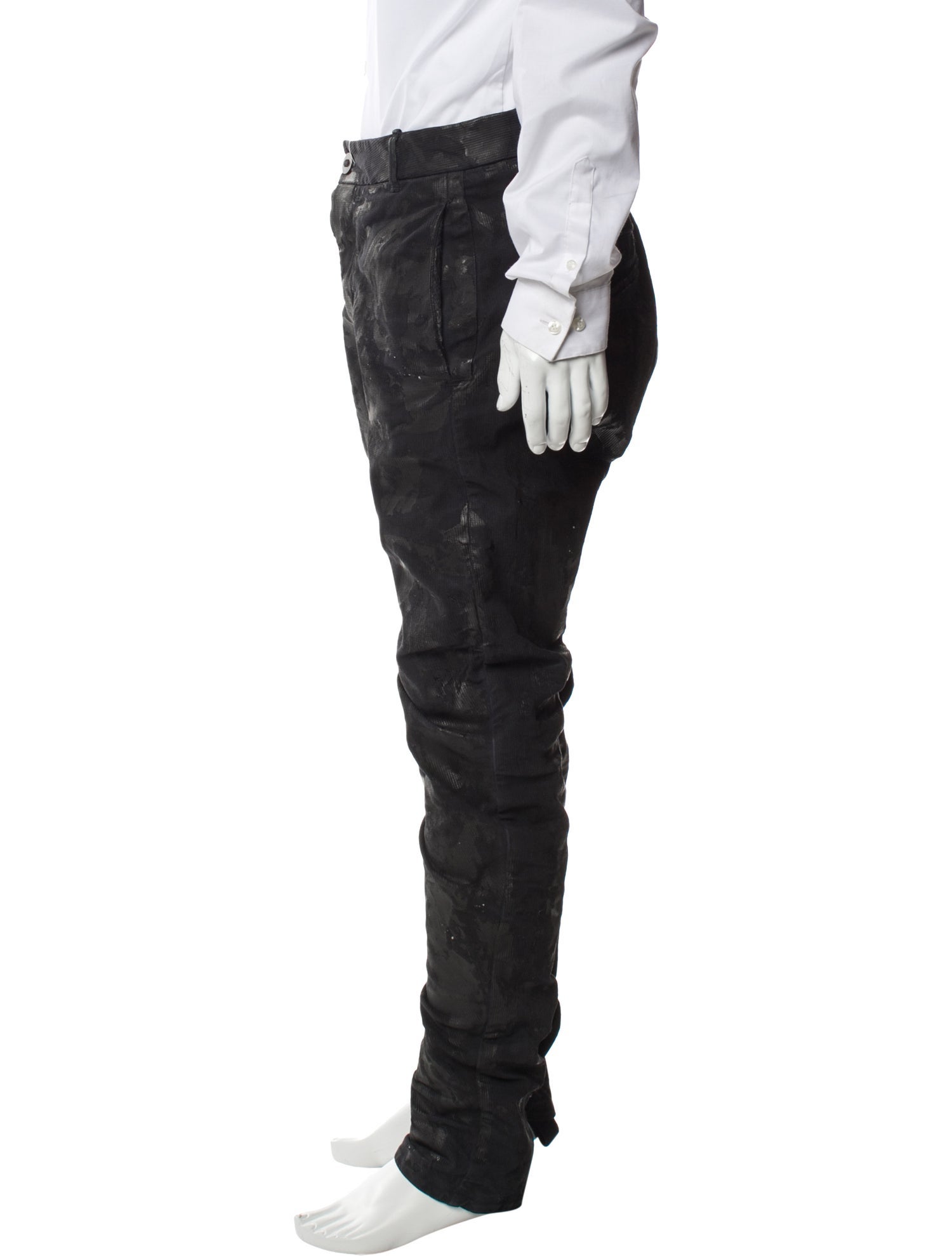 Boris Bidjan Saberi Patterned Cargo Pants